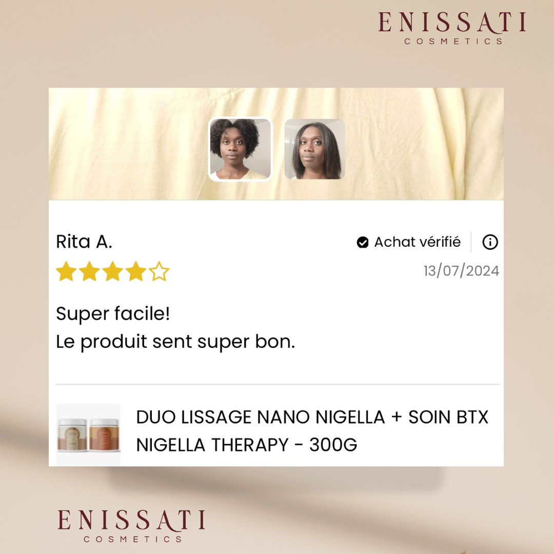 DUO Nigella Smoothing + BTX Nigella Therapy Treatment - 300 g