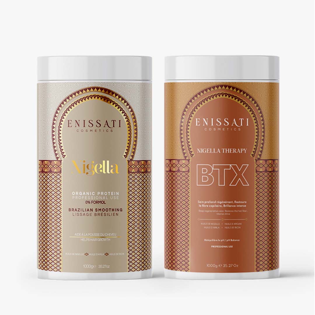 Duo lisciante Nigella + trattamento terapeutico BTX Nigella - 1 kg