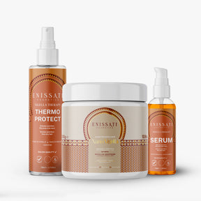 PACK Nigella Therapy - Lissage + protecteur thermique et sérum