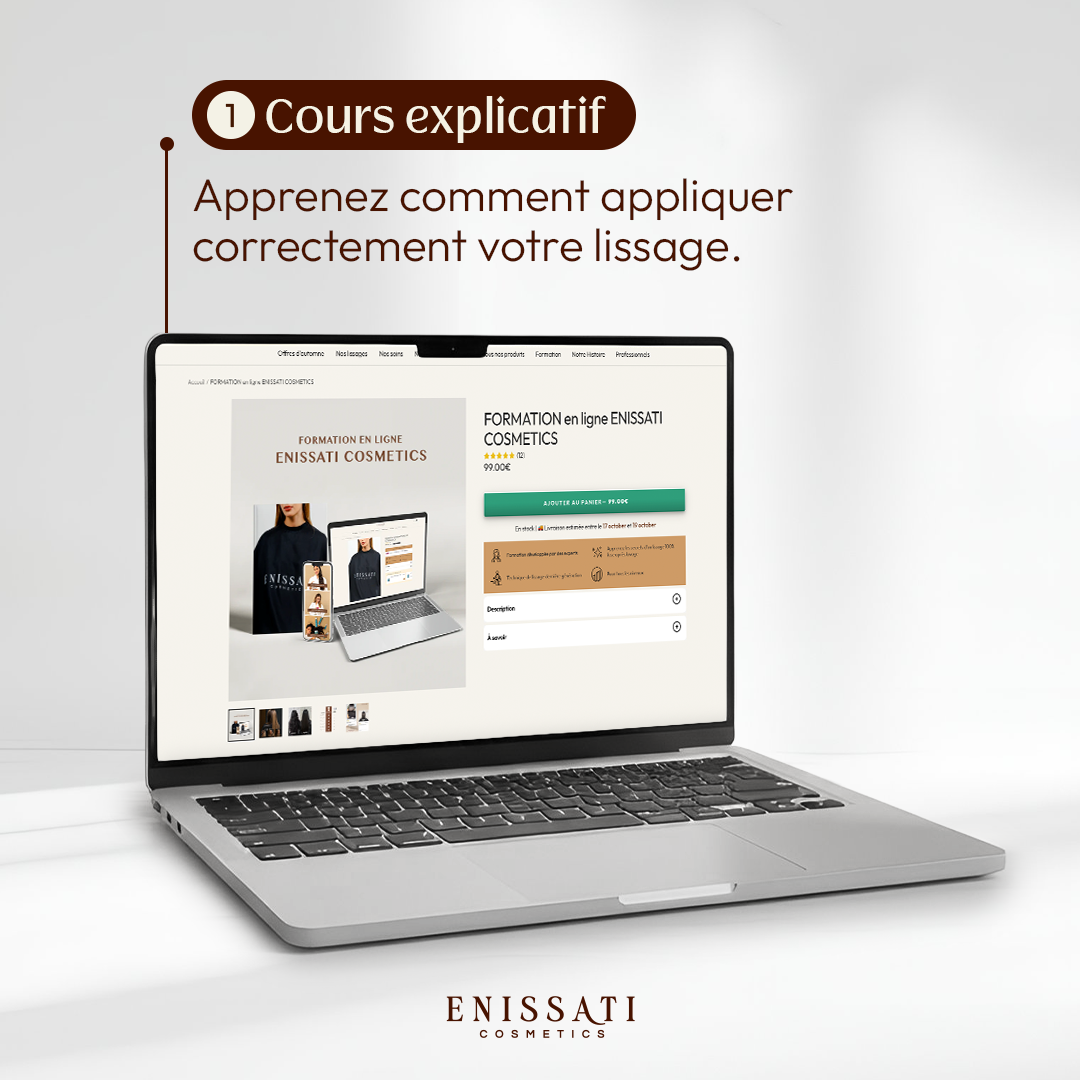 Votre Premier Kit de Lissage – Matériel Pro & Formation Incluse - Gamme Nigella Therapy