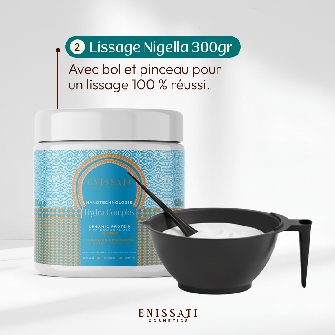 Votre Premier Kit de Lissage + Lisseur Professionnel - Gamme Hydra Therapy