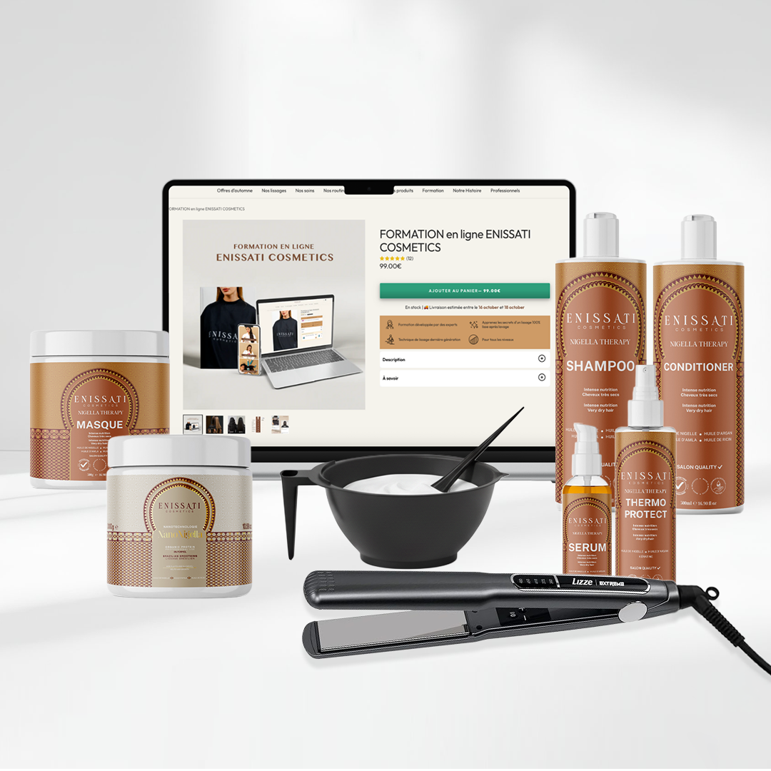 Pack Lissage Complet - Gamme Nigella Therapy