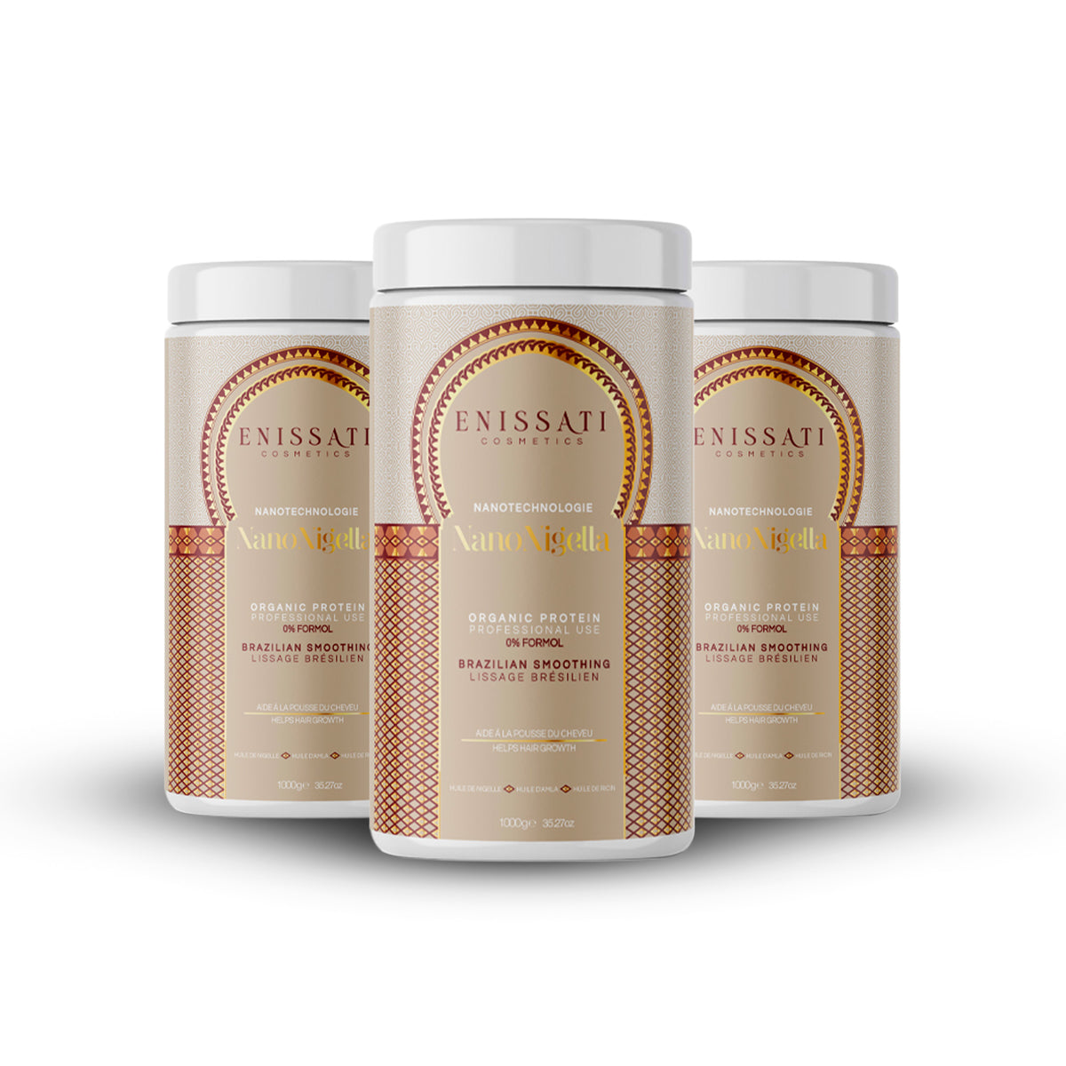 PACK TROIS Lissage Nigella 1kg